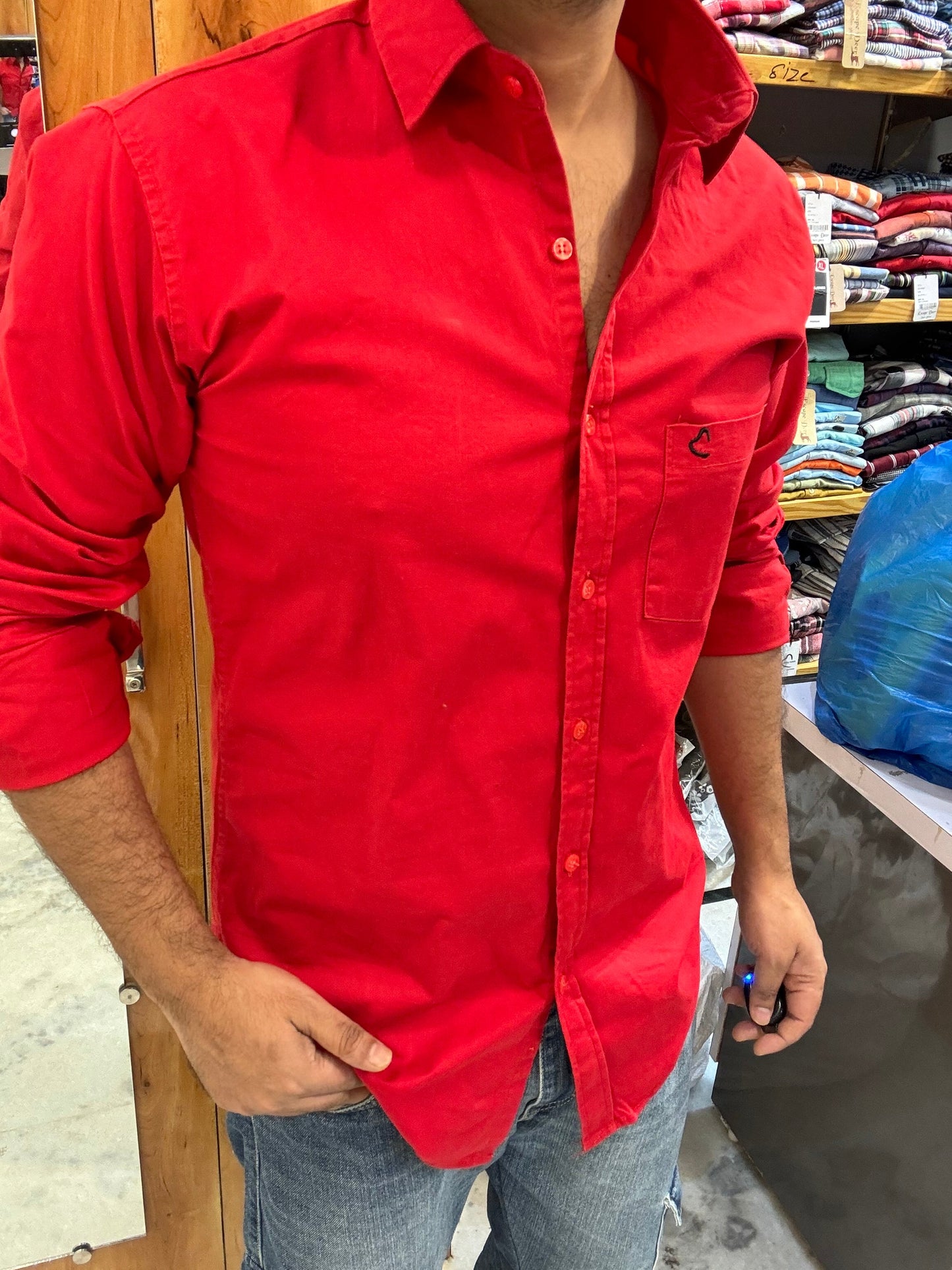 Premium Solid Shirt (M) ED1054