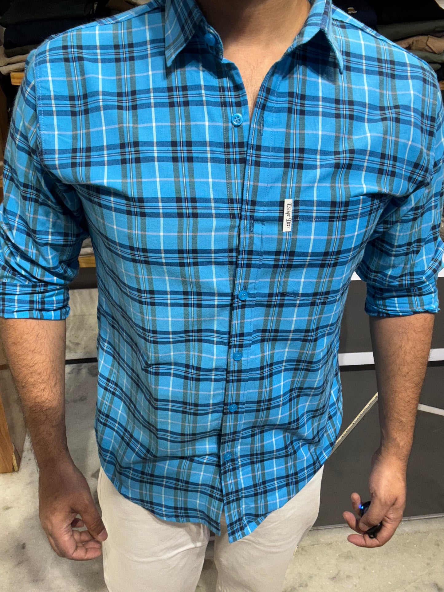Premium Checked Shirt (XL) ED1113