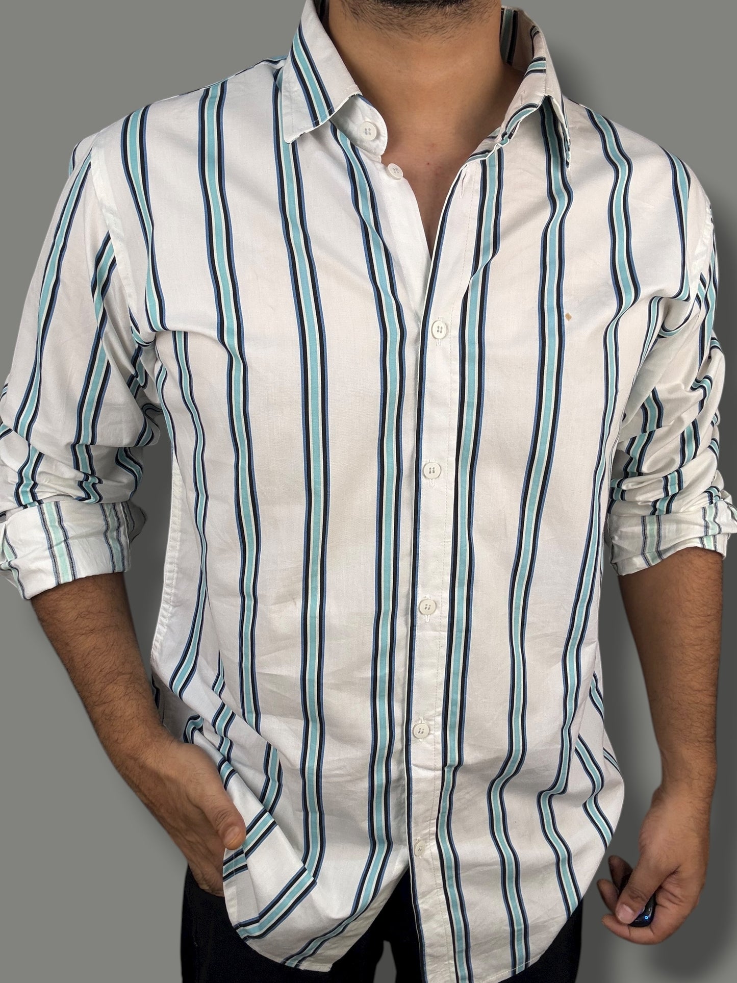 Premium Striped Shirt (XL) ED1070 R9 S3