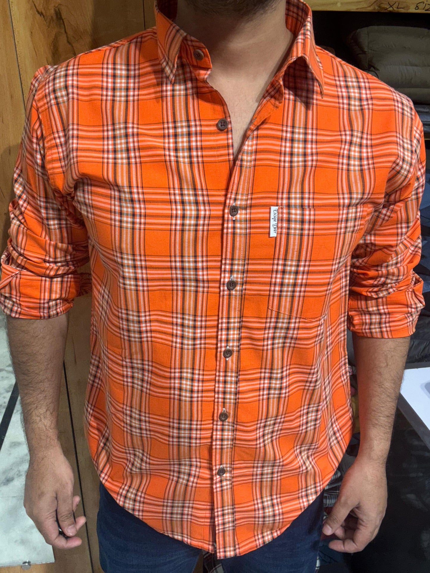 Premium Checked Shirt (2XL) ED1100