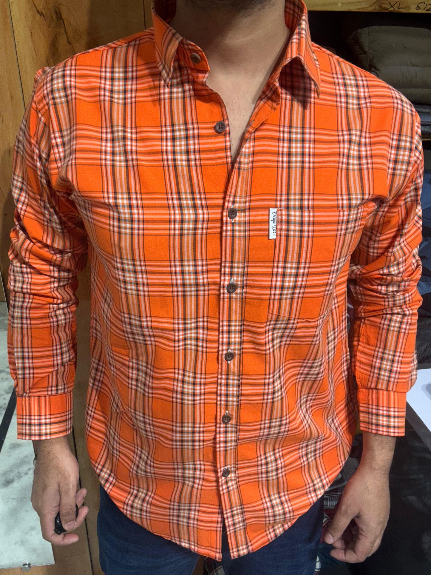 Premium Checked Shirt (2XL) ED1100