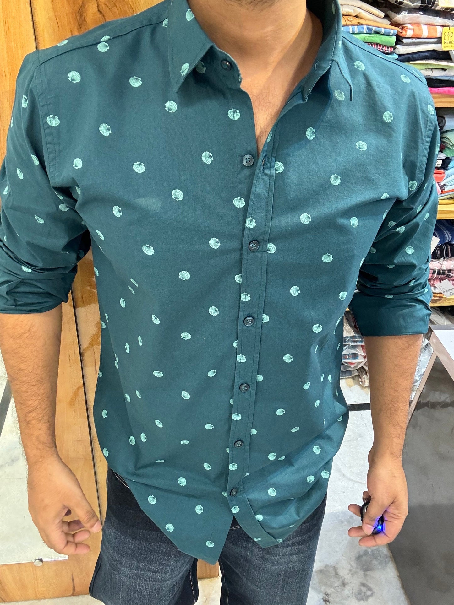 Premium Printed Shirt (M) ED1063