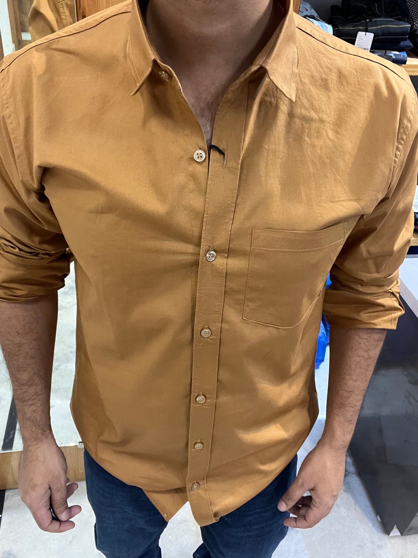 Premium Solid Shirt (L) ED1136 R9 S4