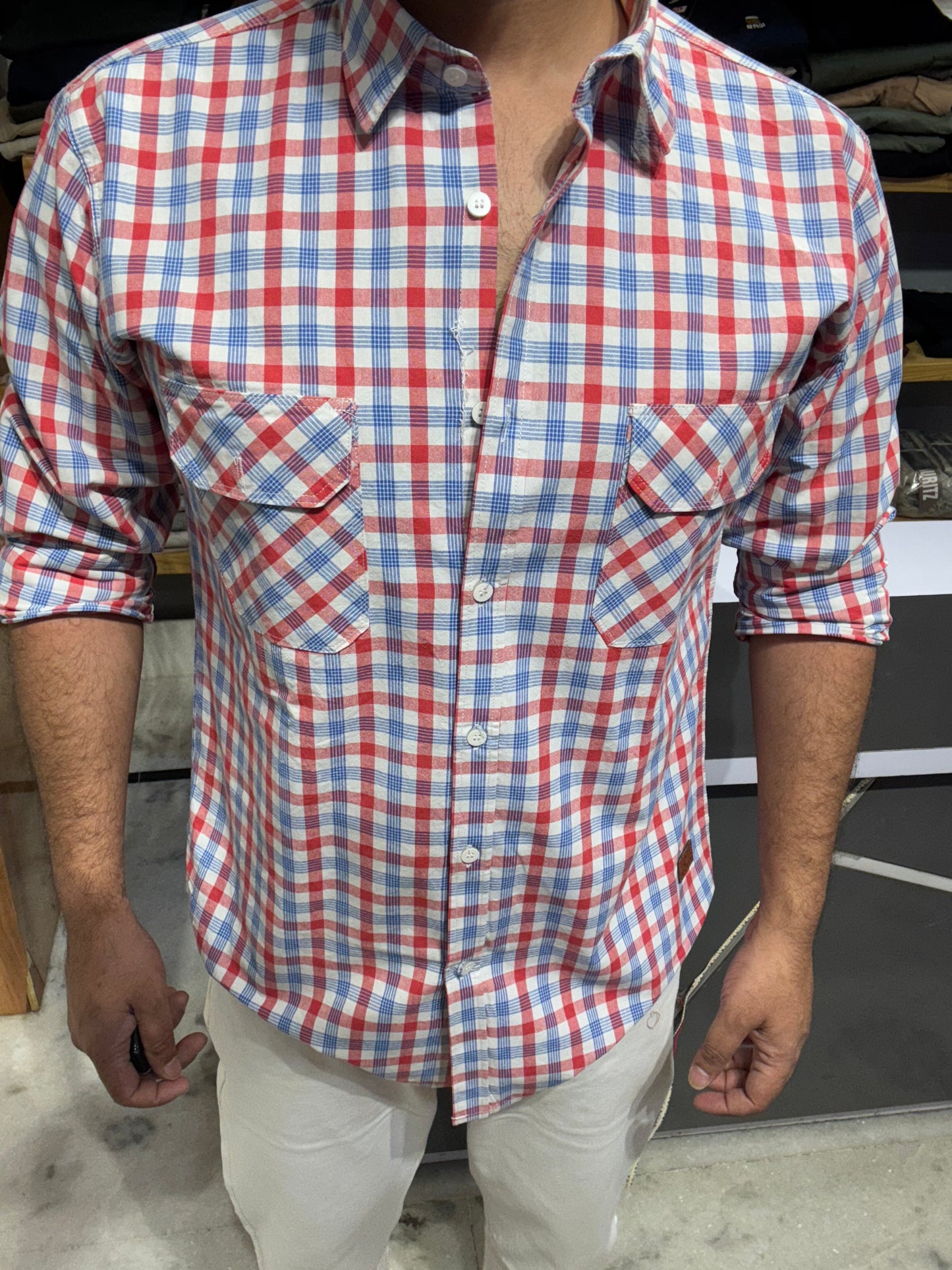 Premium Checked Shirt (XL) ED1142