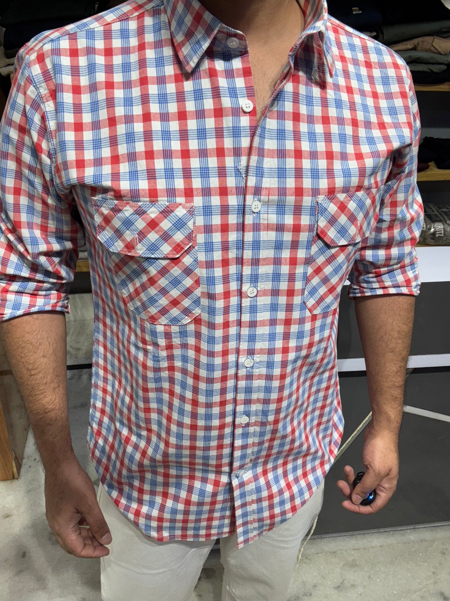 Premium Checked Shirt (XL) ED1142