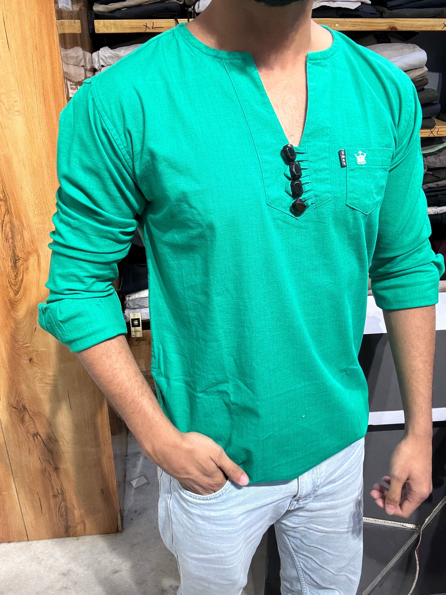 Escape Deer Kurta (L) ED1246 R52 S4
