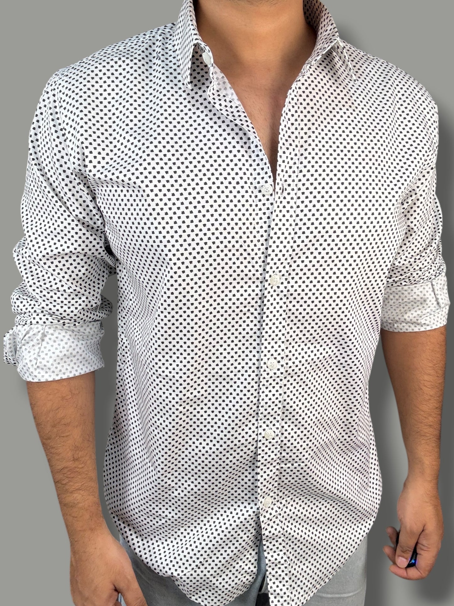 Premium Printed Shirt (M) ED1015 R9 S2