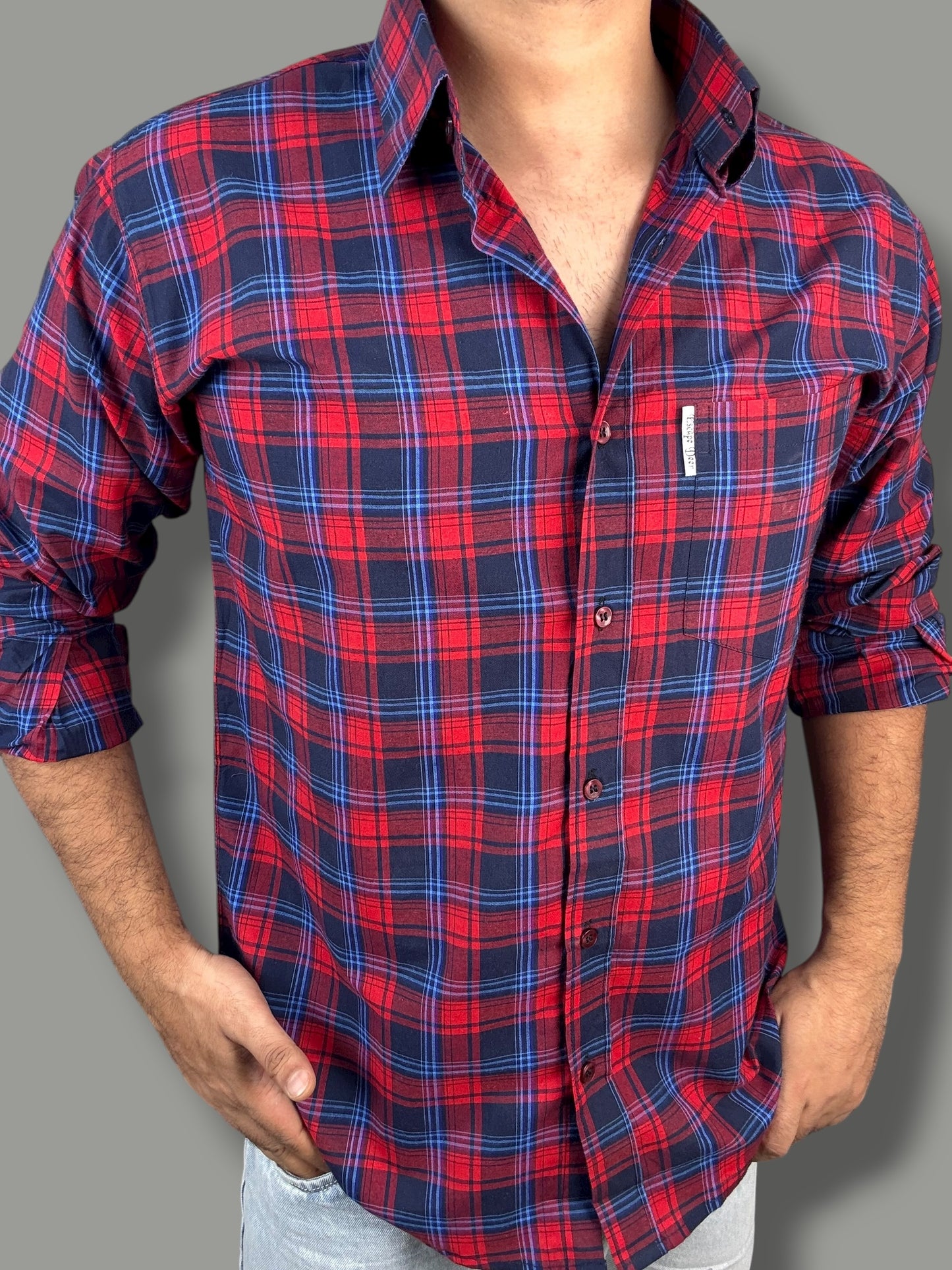 Premium Checked Shirt (2XL) ED1186 R3 S5