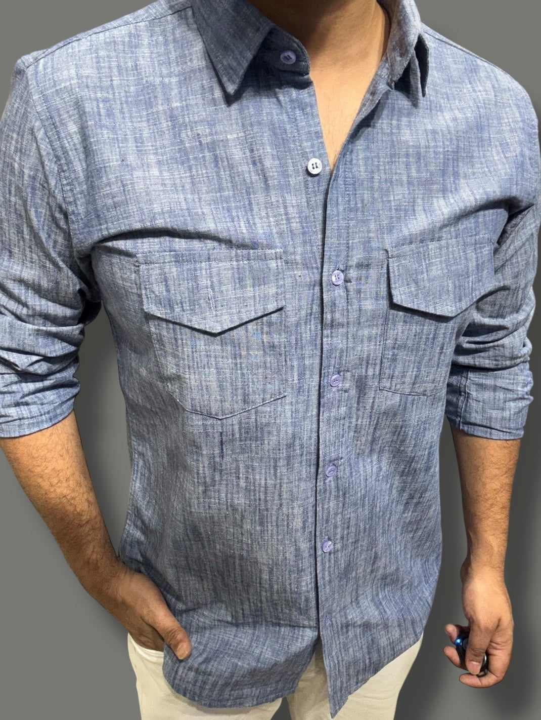 Double Pocket Shirt (M) ED1099 R9 S3