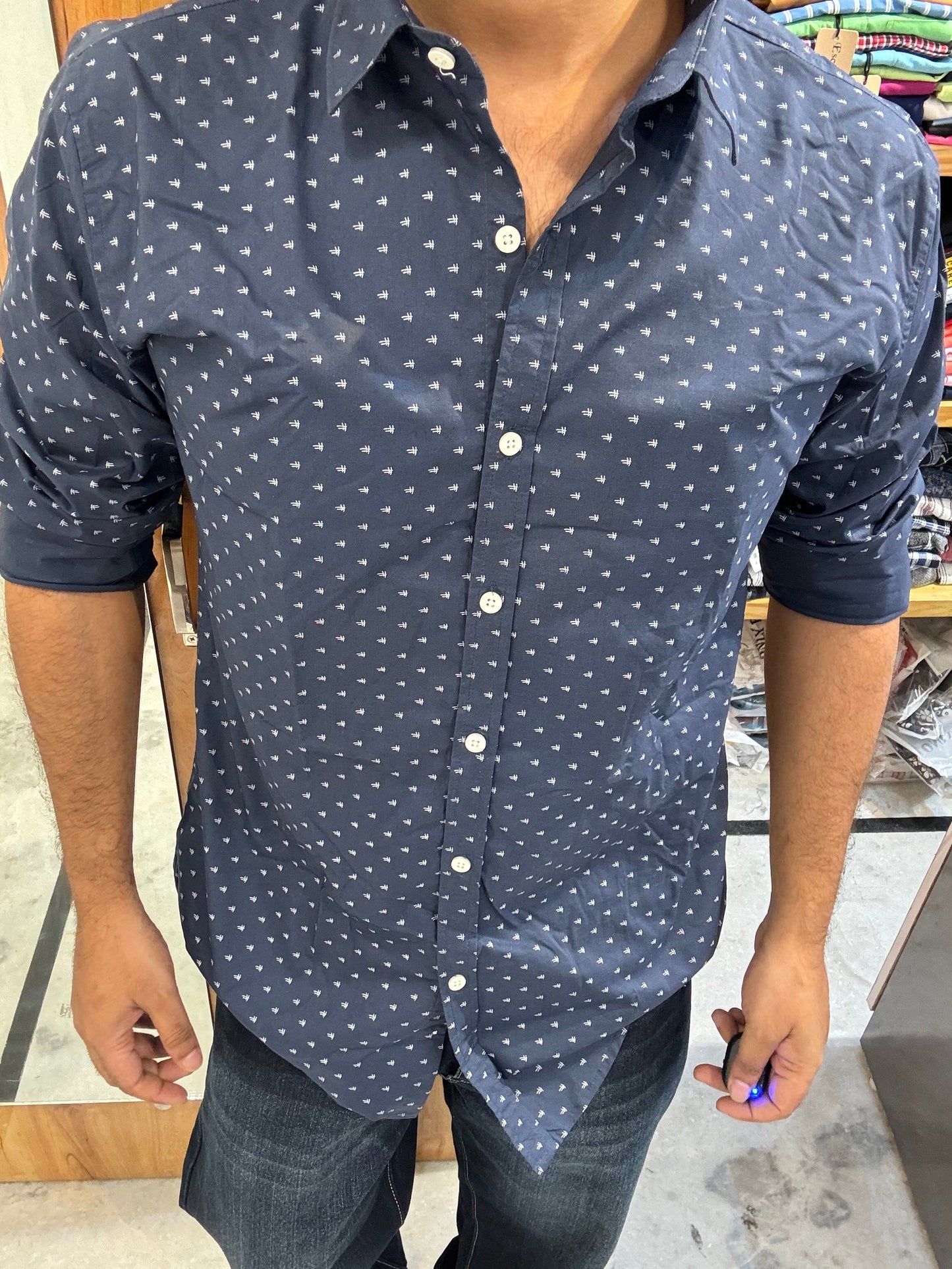 Premium Printed Shirt (M) ED1059 R9 S4