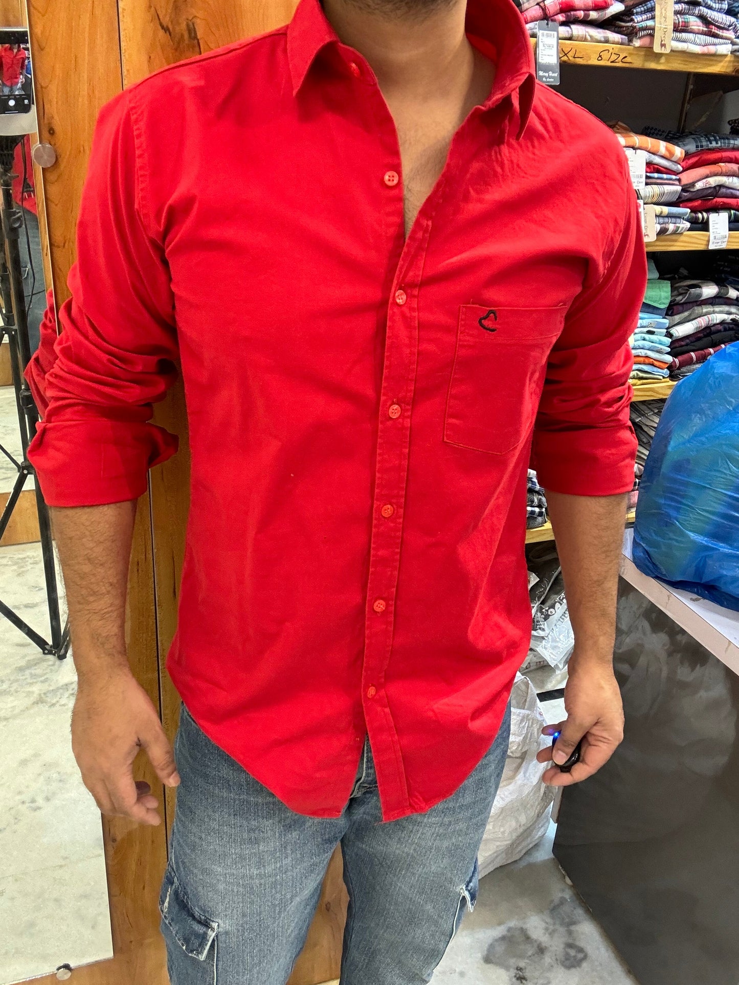 Premium Solid Shirt (M) ED1054