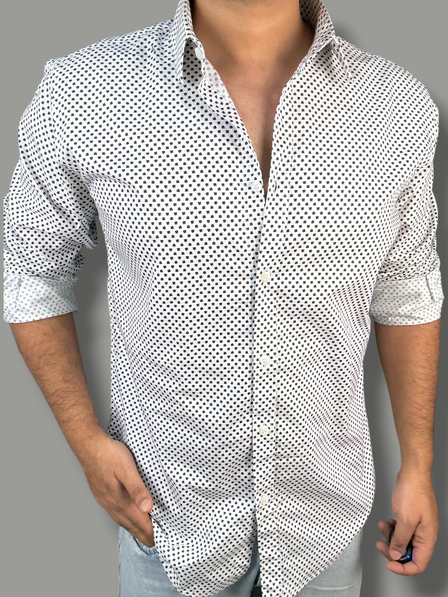 Premium Printed Shirt (M) ED1015 R9 S2
