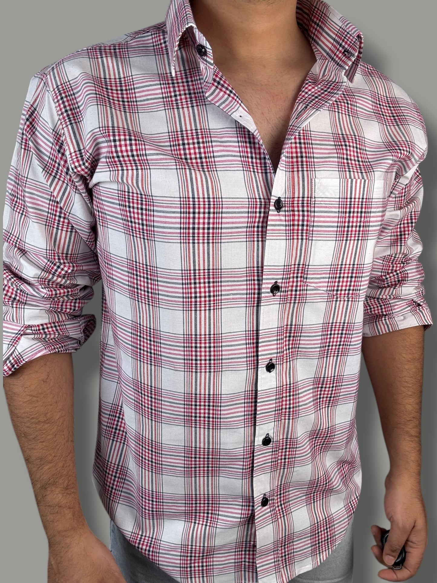 Premium Checked Shirt (2XL) ED1109 R5S3