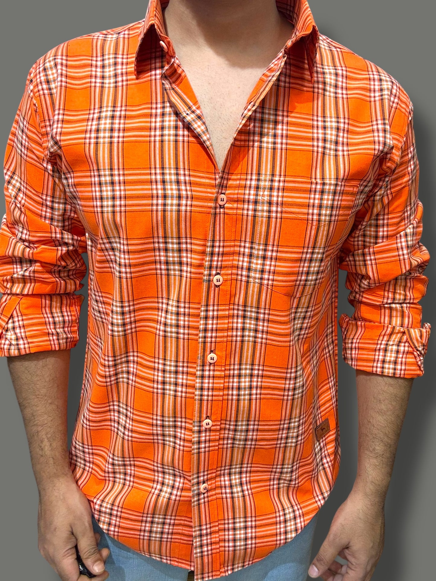 Premium Checked Shirt (2XL) ED1100 R4S3