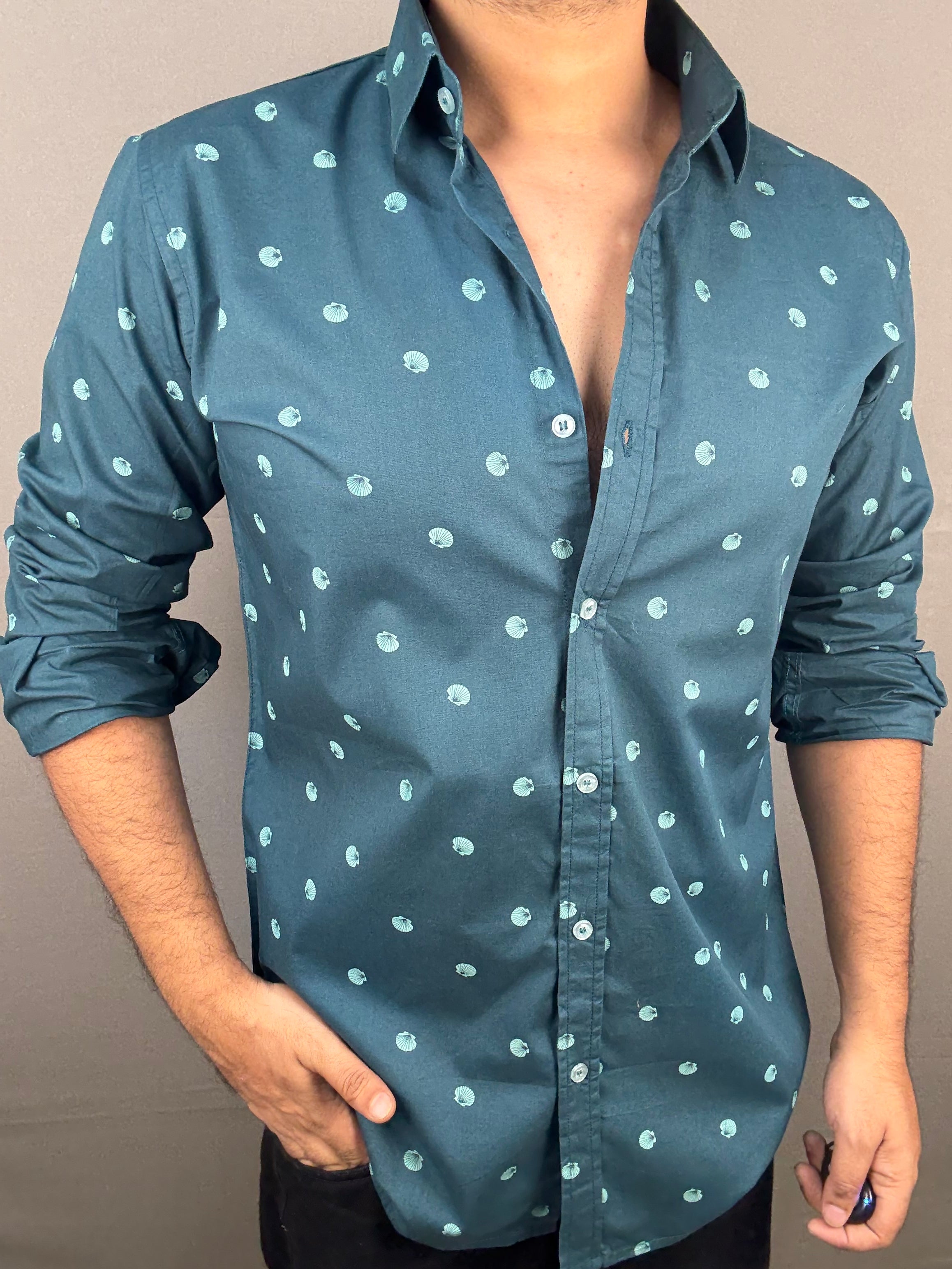 Premium Printed Shirt (M) ED1063 R9 S3