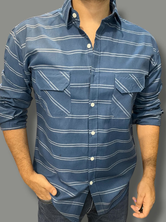 Premium Striped Shirt (L) ED1130