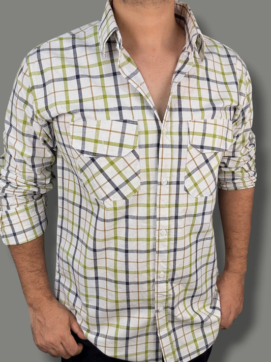 Premium Checked Shirt (XL) ED1171 R9 S3