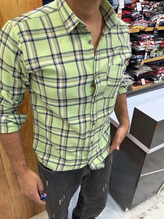Premium Checked Shirt (M) ED1084