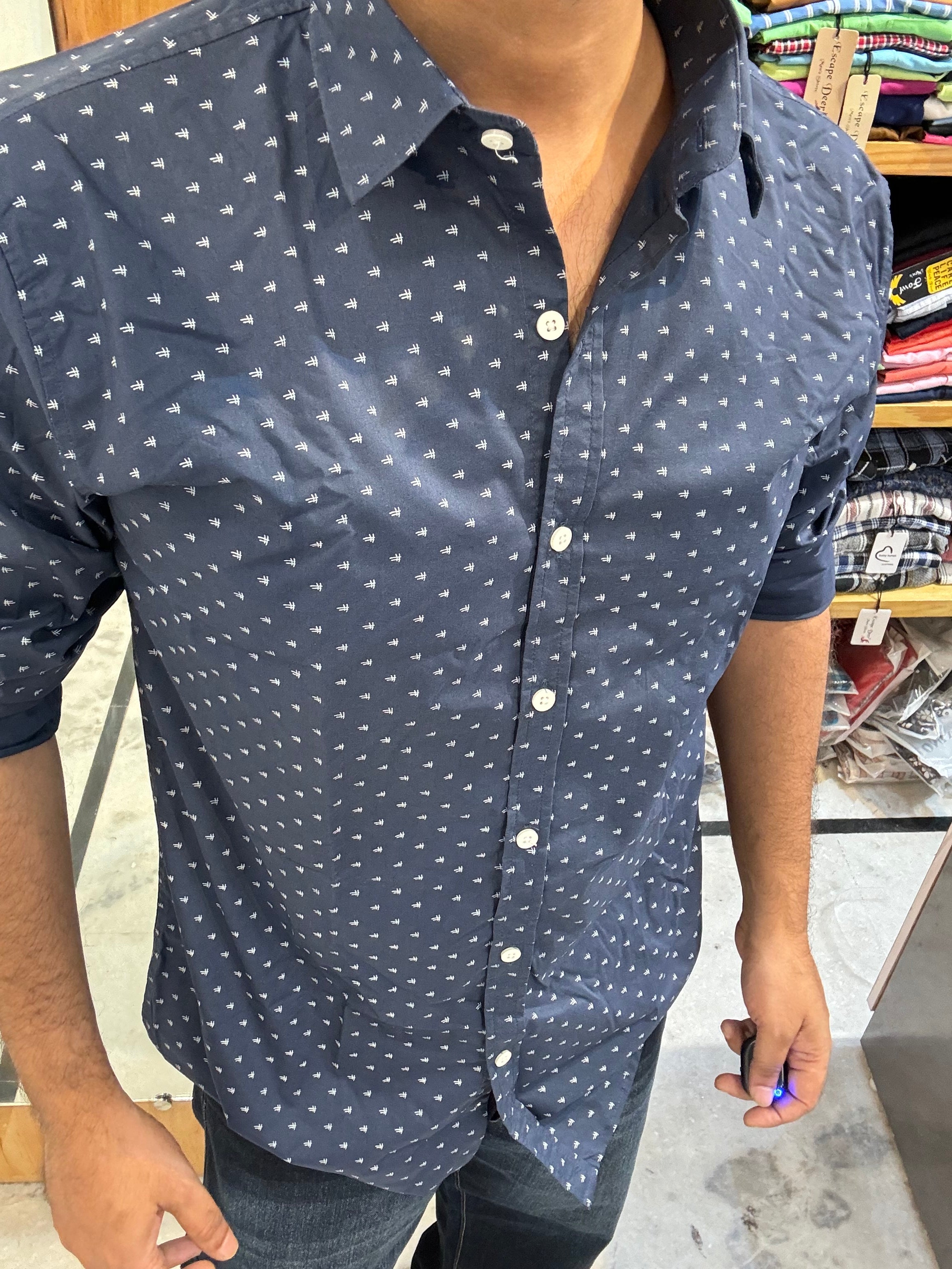 Premium Printed Shirt (M) ED1059 R9 S4