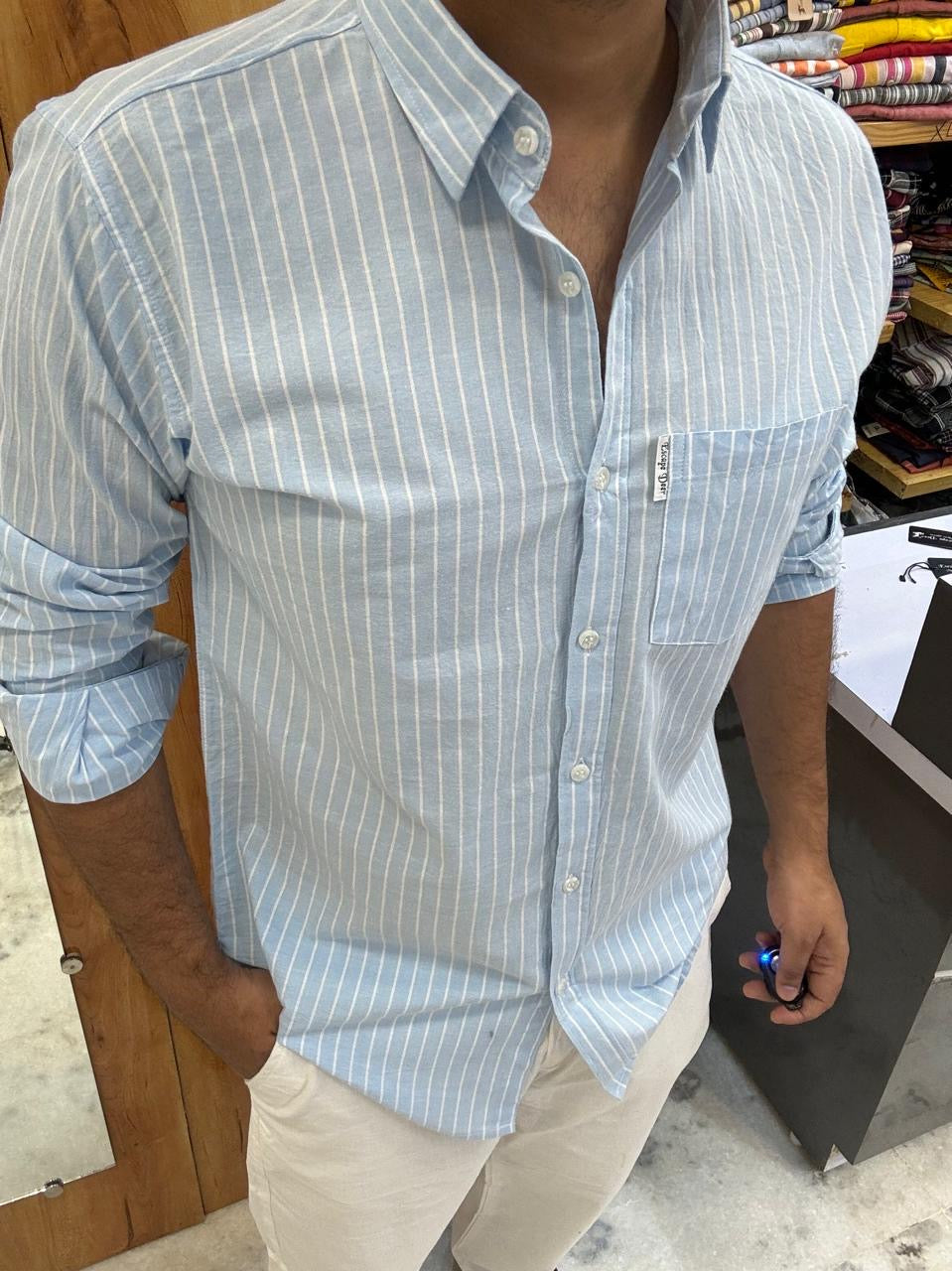 Premium Striped Shirt (2XL) ED1179 R9 S4