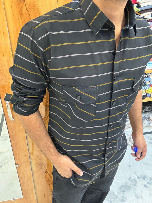 Premium Striped Shirt (M) ED1030