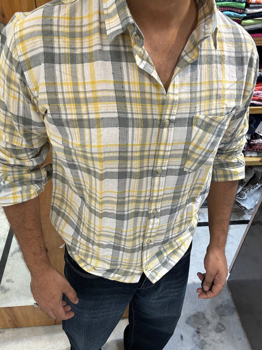 Premium Checked Shirt (M) ED1055