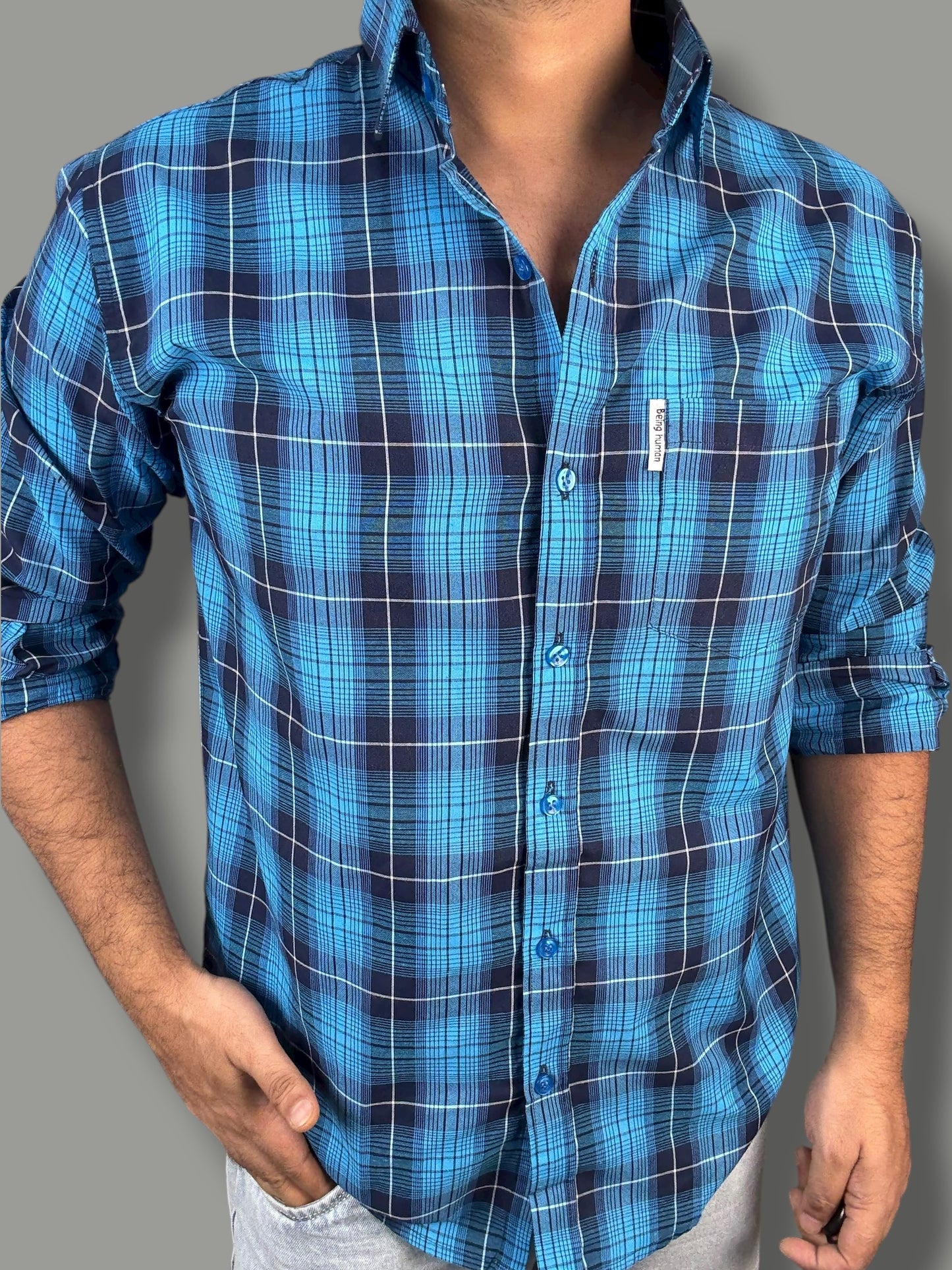 Premium Checked Shirt (2XL) ED1107 R3S7