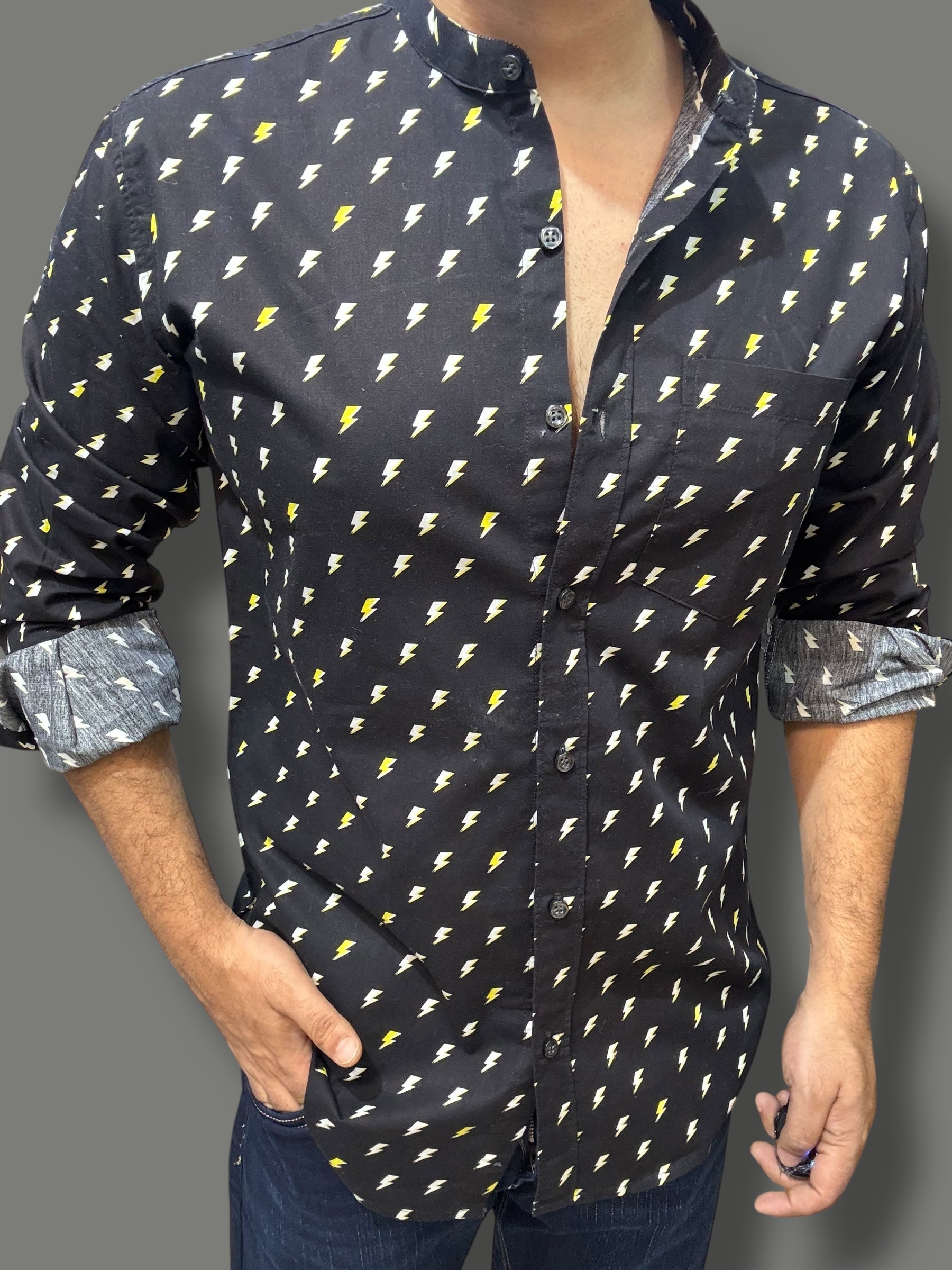 Premium Printed Shirt (M) ED1117 R9 S4