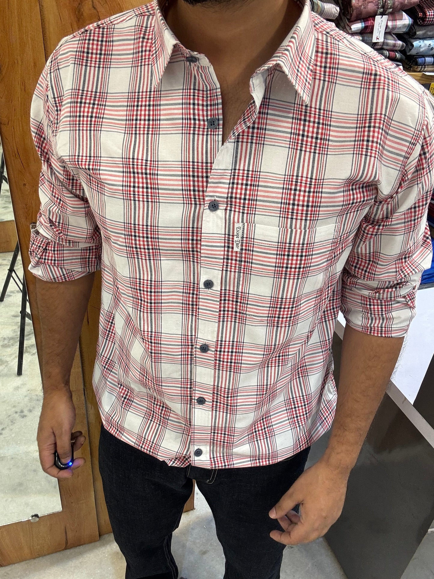 Premium Checked Shirt (XL) ED1109