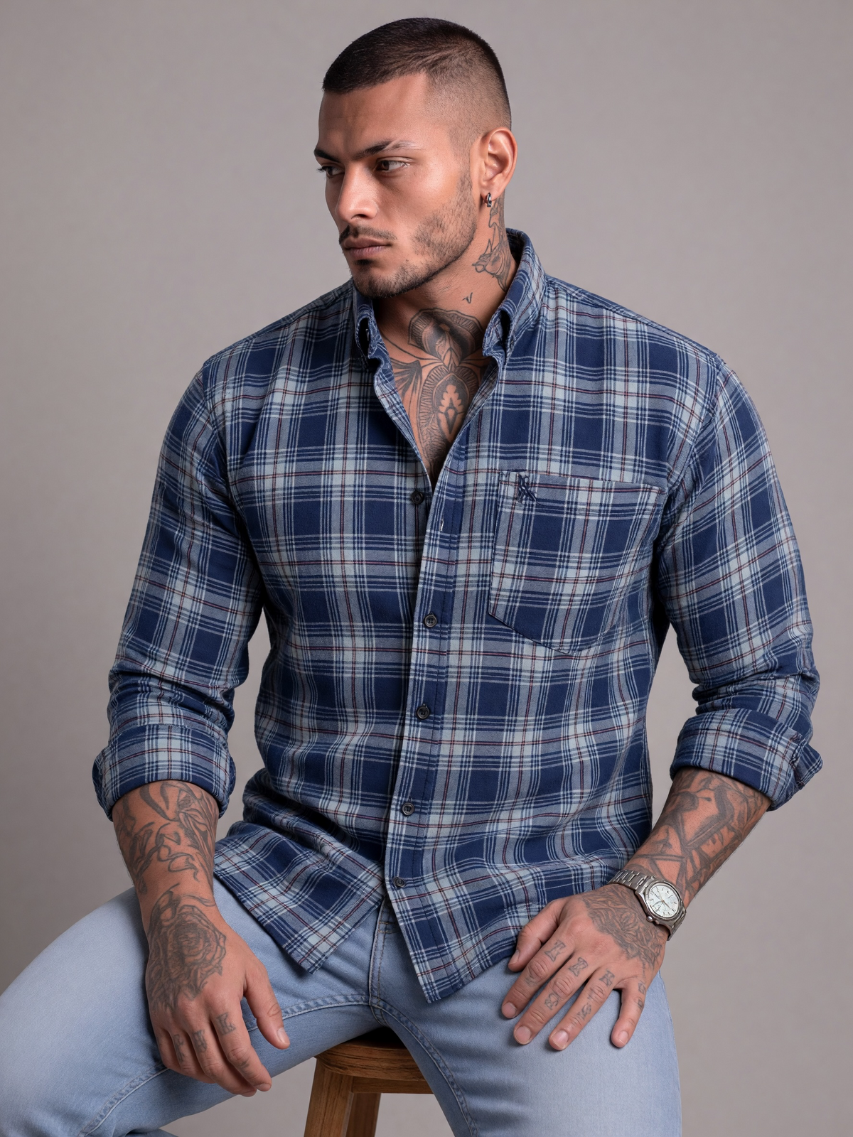 Escape Deer Short Lenght Shirt EDS 1589