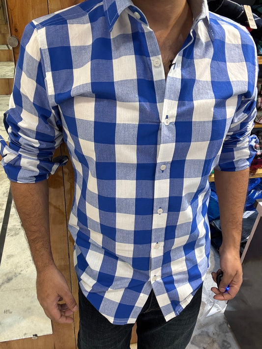 Premium Checked Shirt (M) ED1116