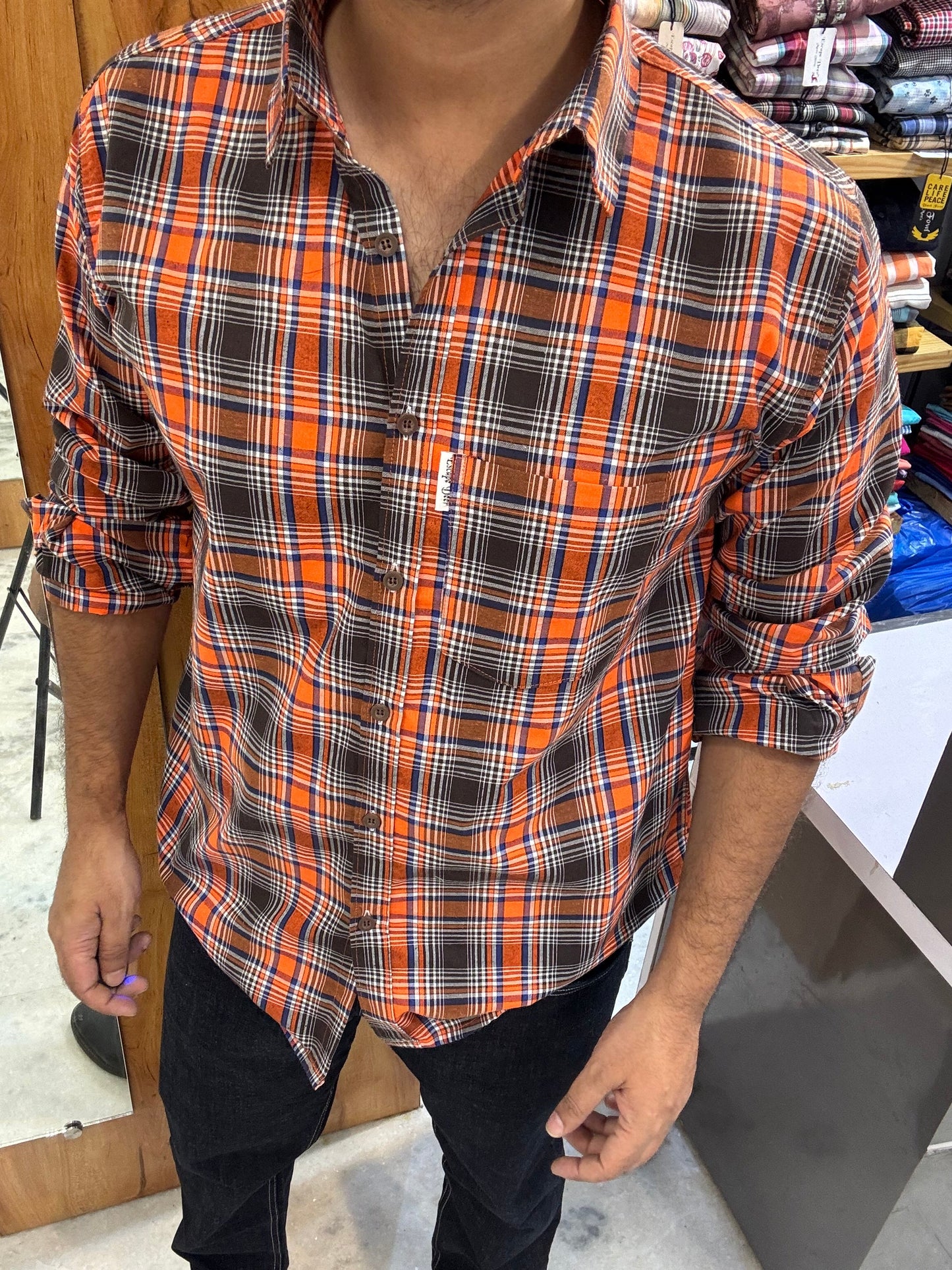 Premium Checked Shirt (XL) ED1112