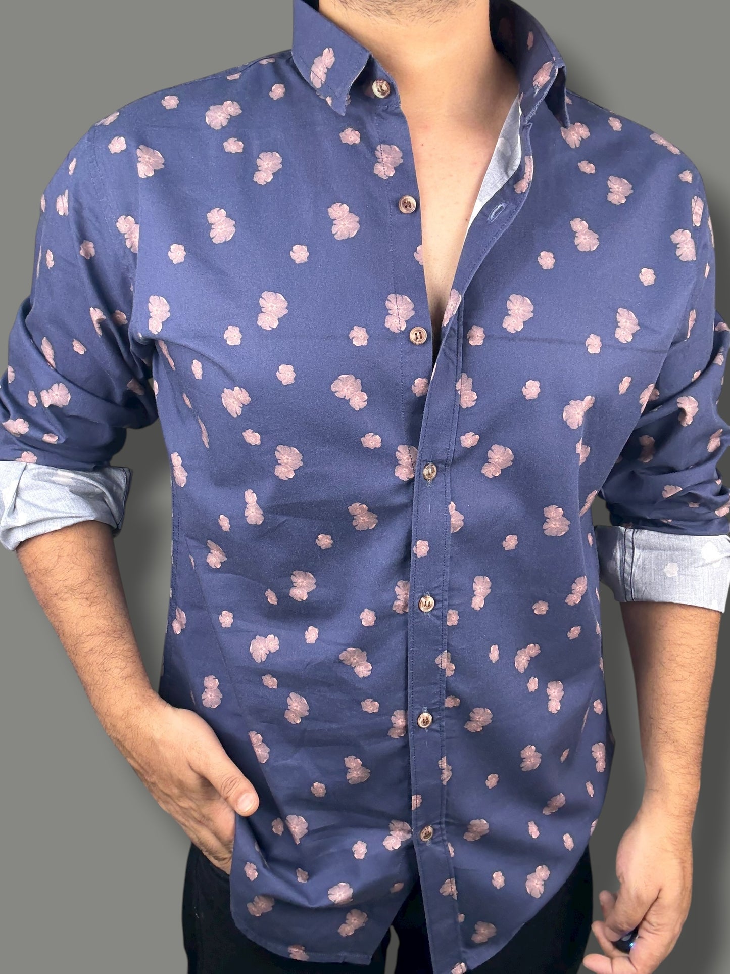 Premium Print Shirt (M) ED1018 R5S3