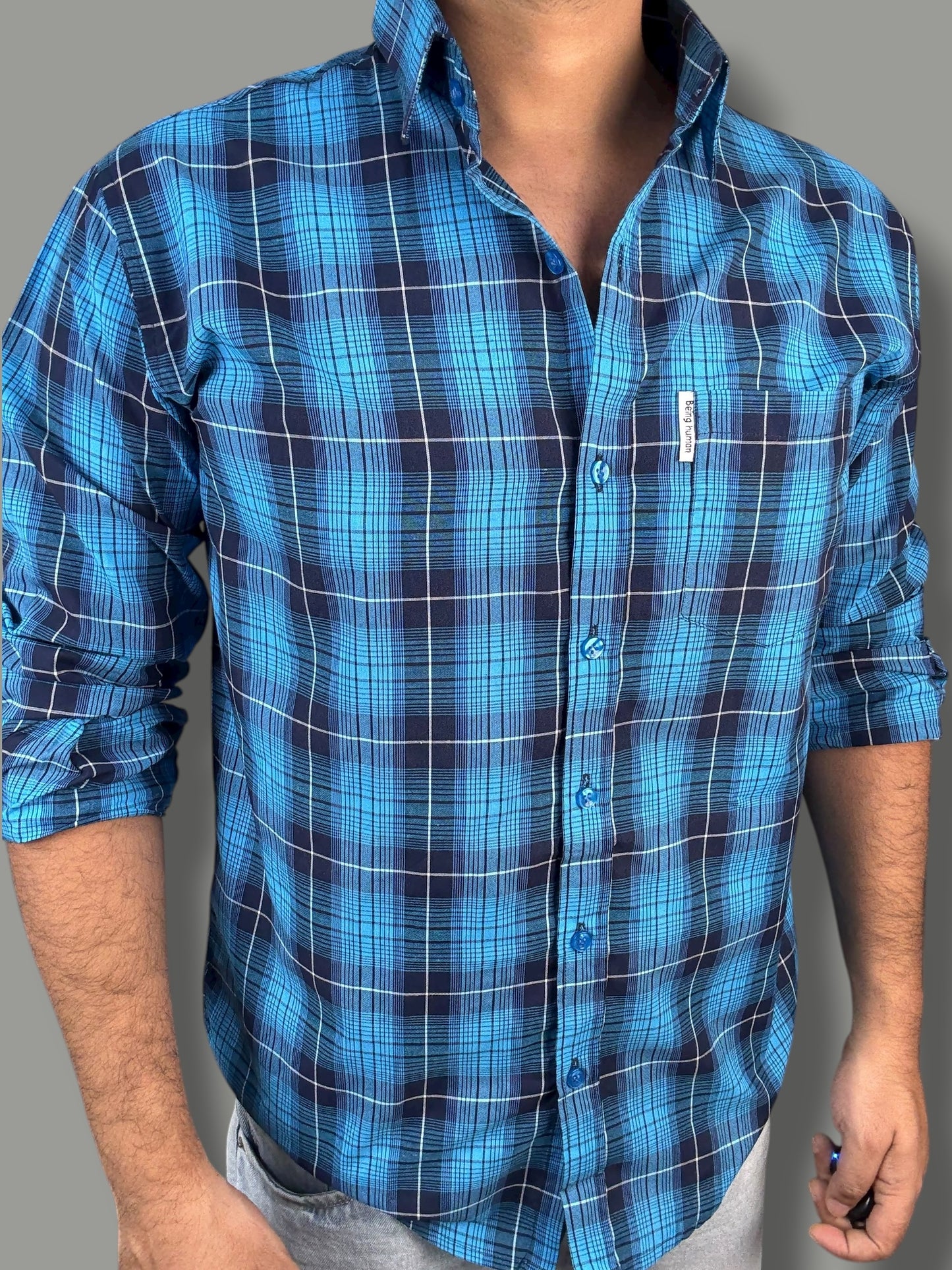 Premium Checked Shirt (2XL) ED1107 R3S7