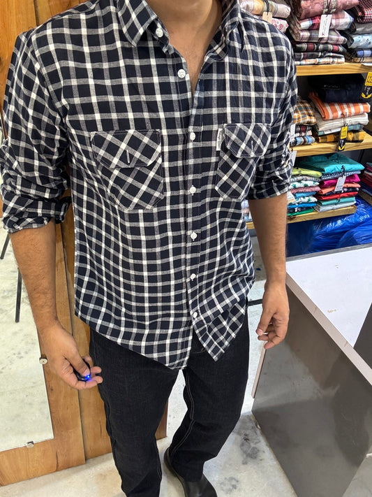 Premium Checked Shirt (M) ED1167
