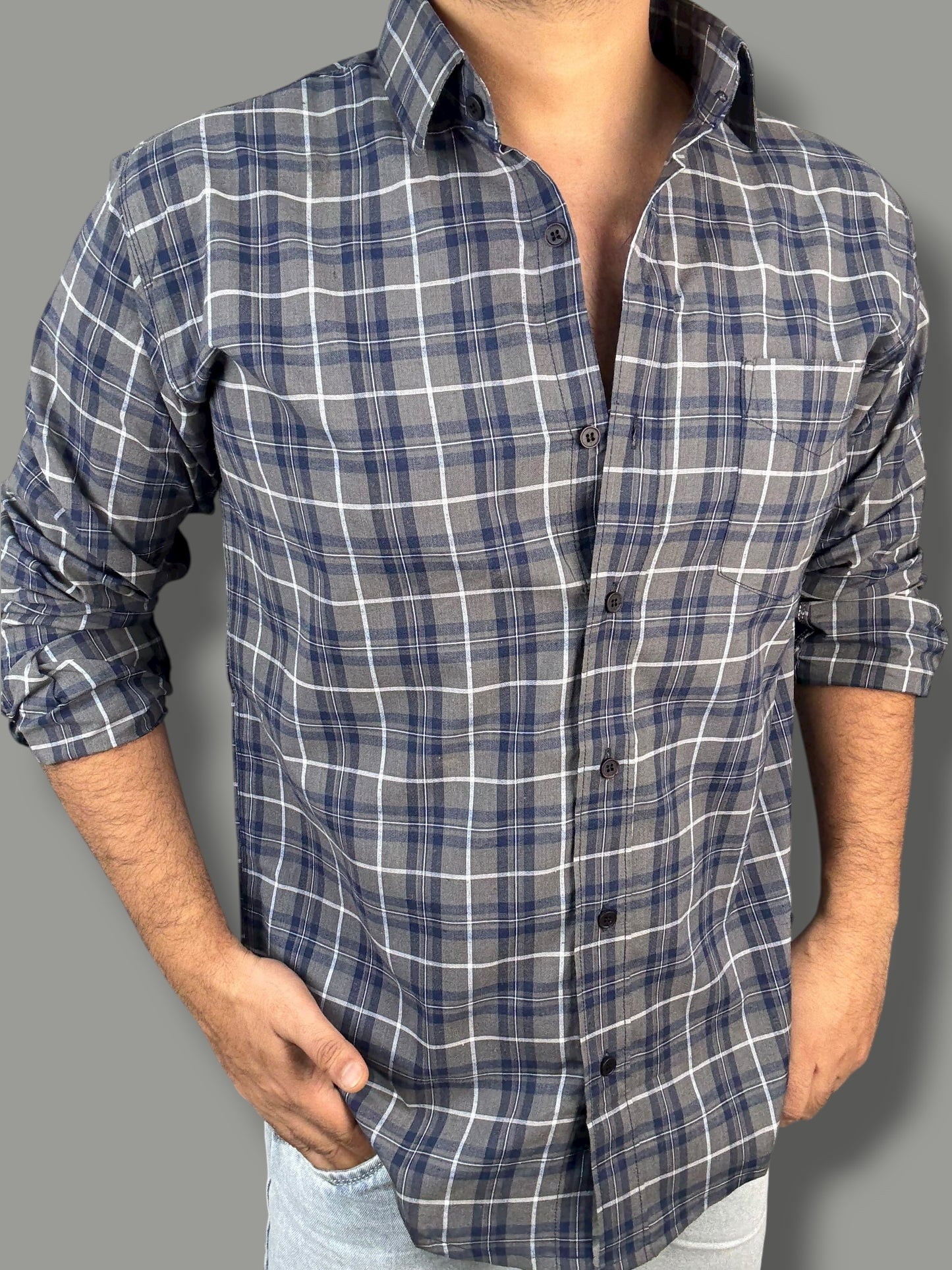 Premium Checked Shirt (XL) ED1111 R3 S2
