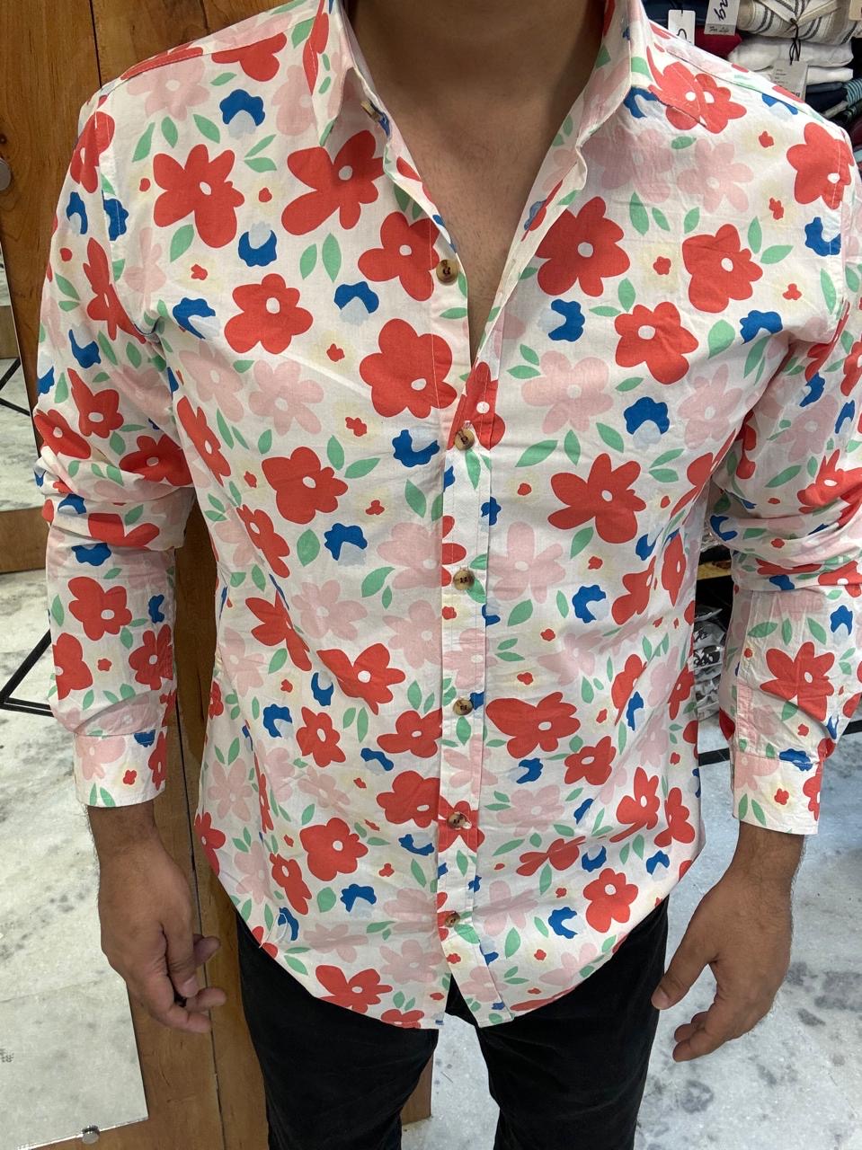 Premium Printed Shirt (M) ED1076