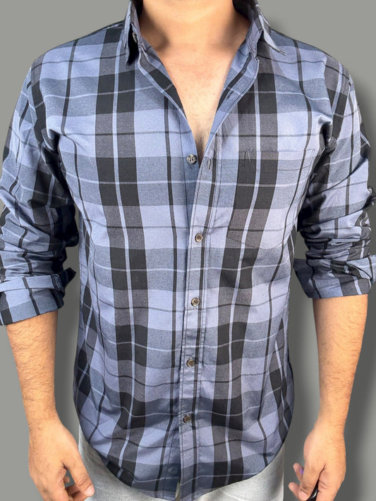 Premium Checked Shirt (M) ED1090 R9 S2