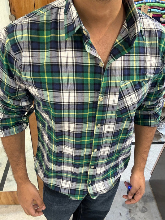 Premium Checked Shirt (M) ED1064