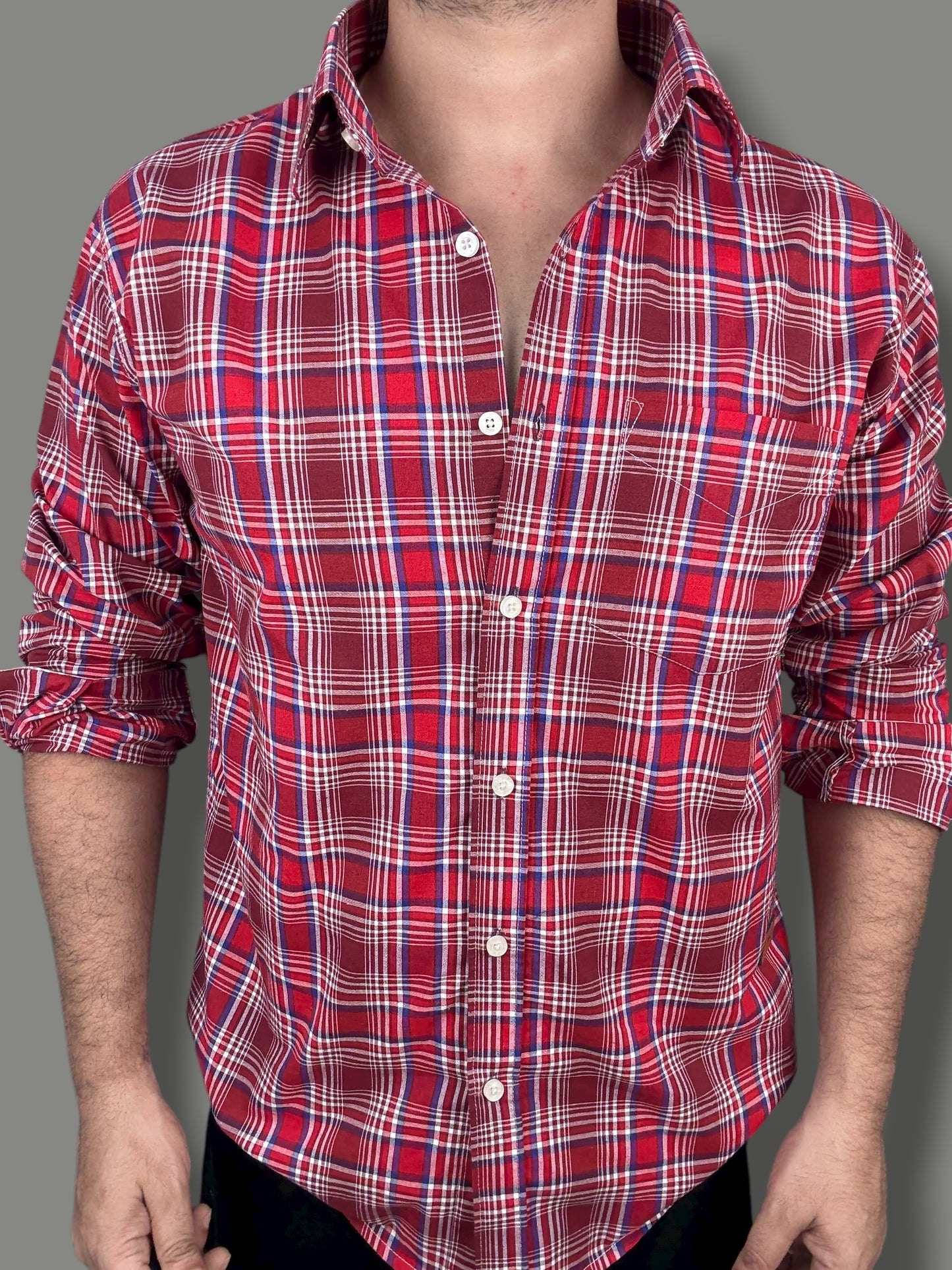 Premium Checked Shirt (XL) ED1162 R17 S3