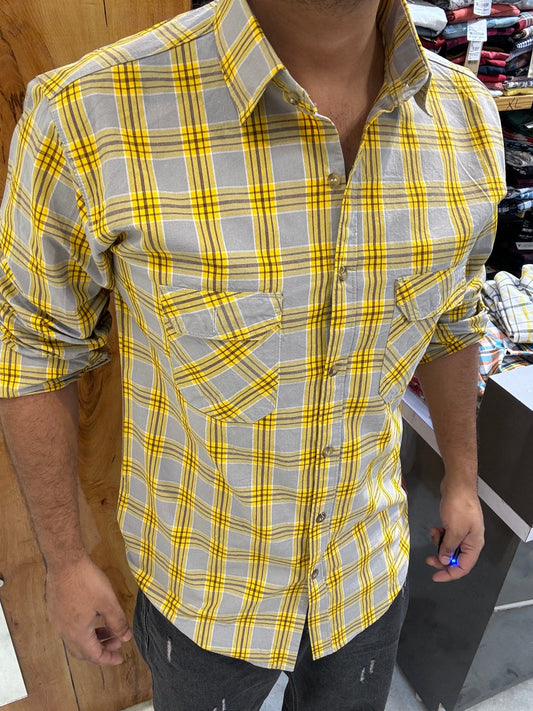Premium Checked Shirt (L) ED1174