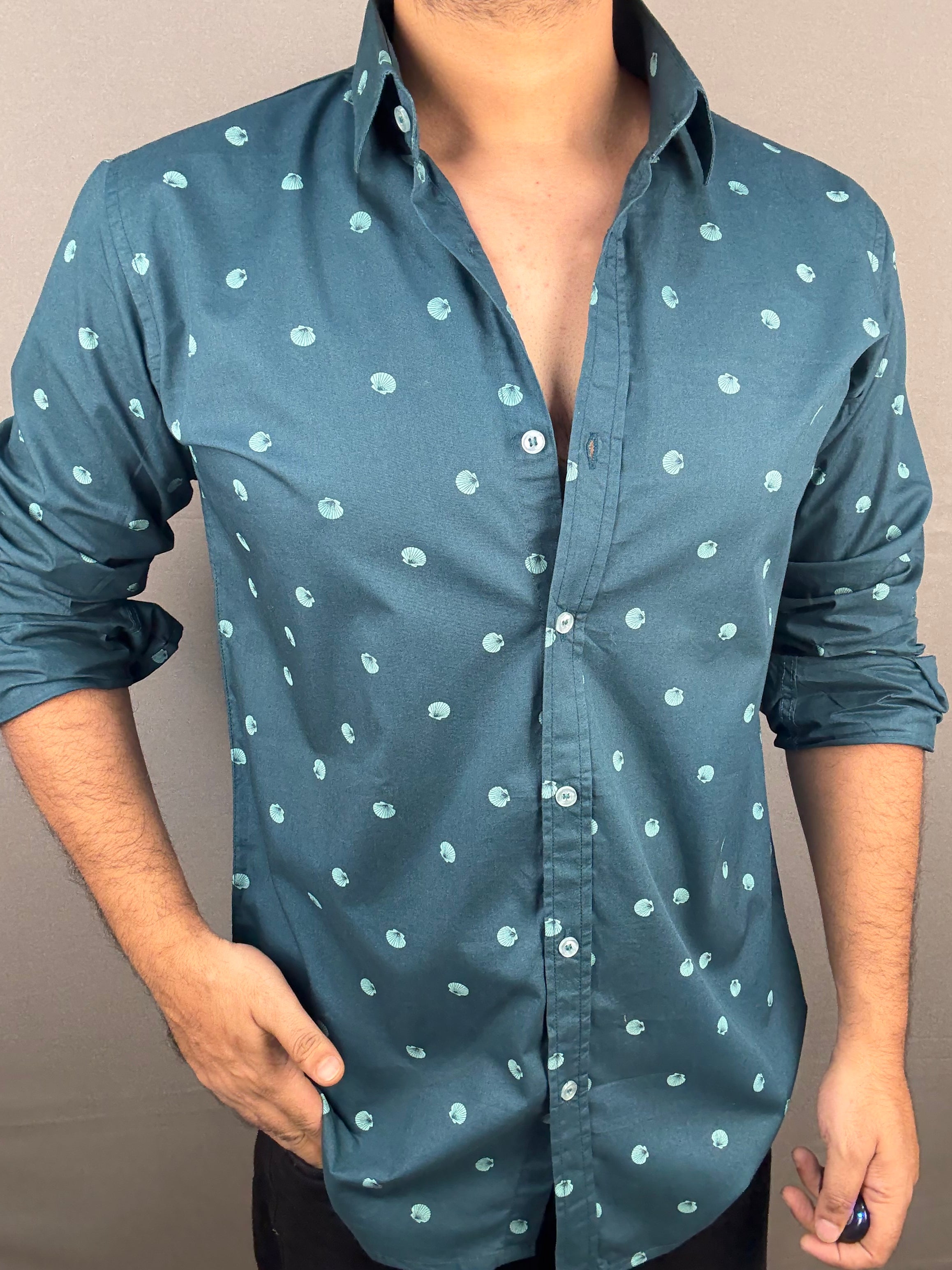 Premium Printed Shirt (L) ED1063 R9 S3