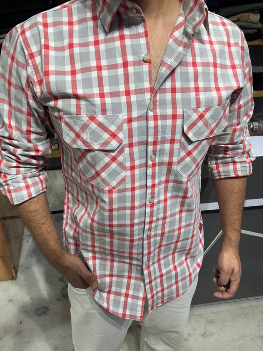 Premium Checked Shirt (M) ED1153
