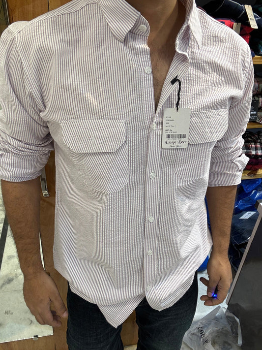 Premium Striped Shirt (L) ED1129
