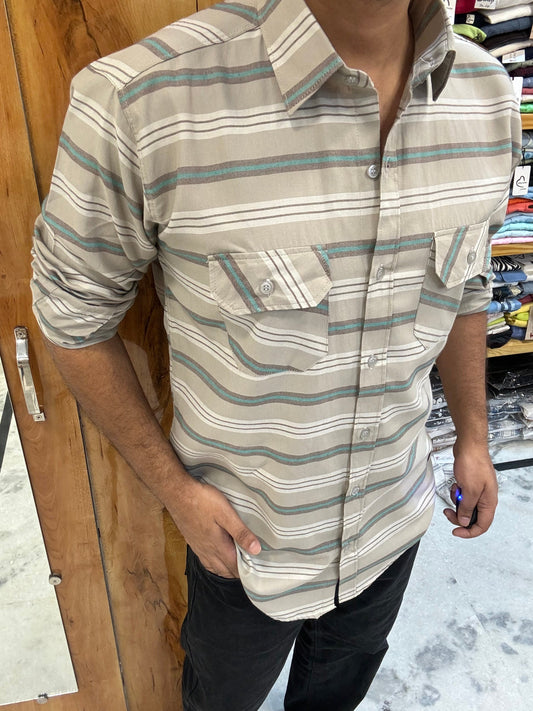 Premium Striped Shirt (M) ED1028