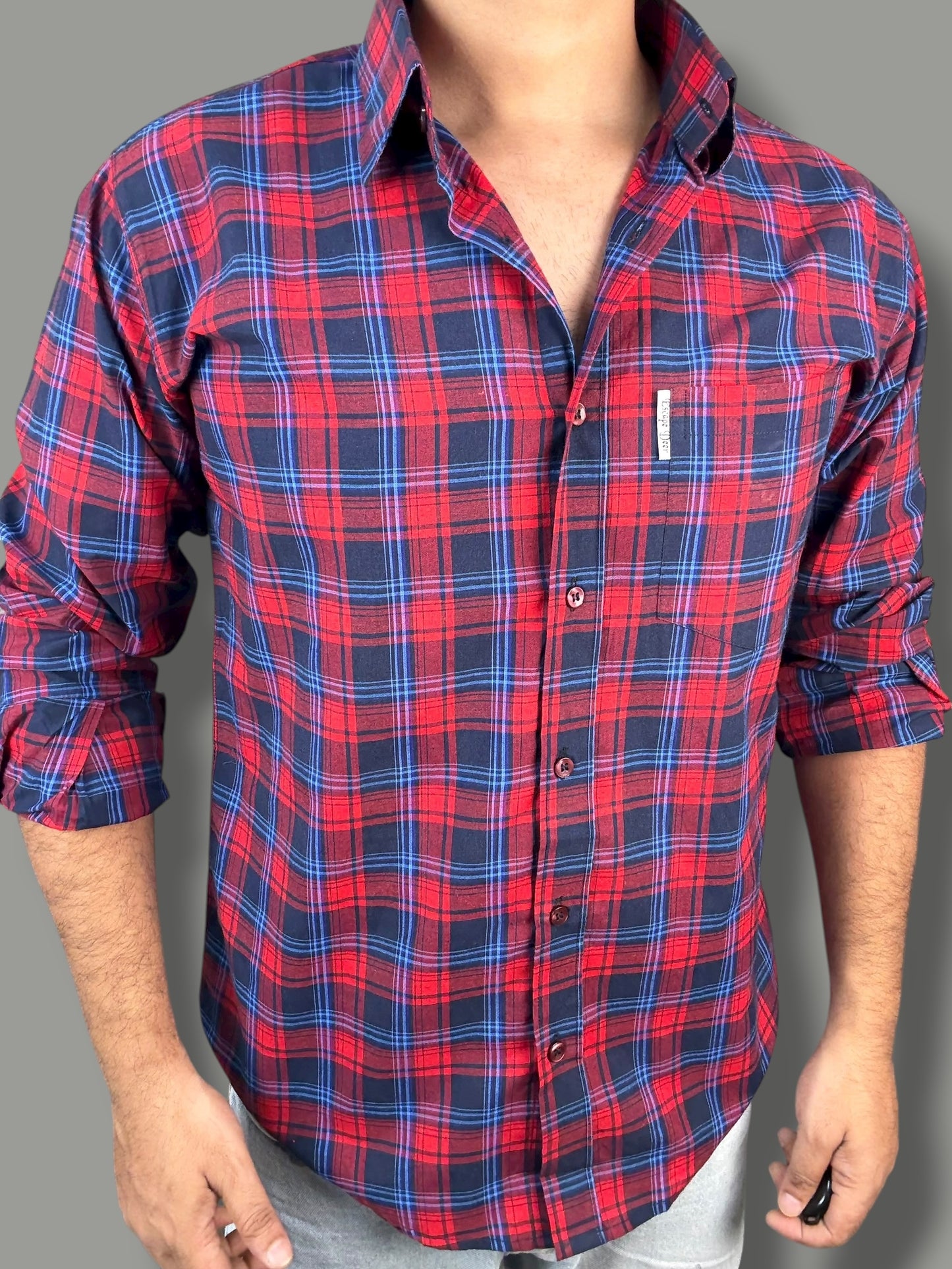 Premium Checked Shirt (XL) ED1186 R9 S3