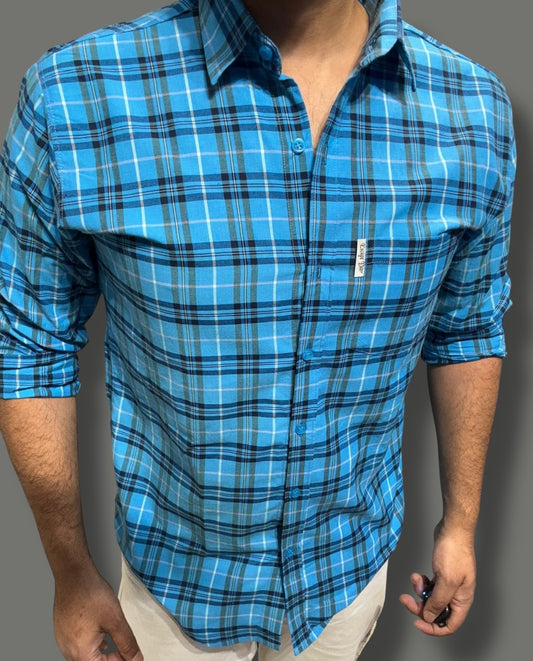 Premium Checked Shirt (M) ED1113 R1S3
