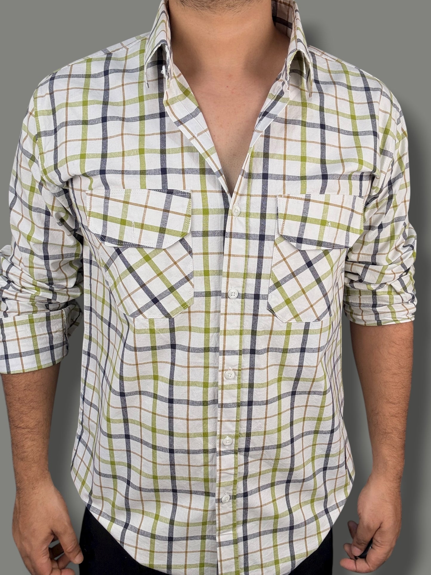 Premium Checked Shirt (XL) ED1171 R9 S3