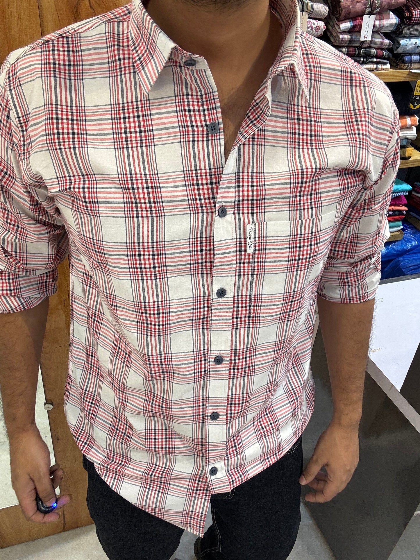 Premium Checked Shirt (XL) ED1109