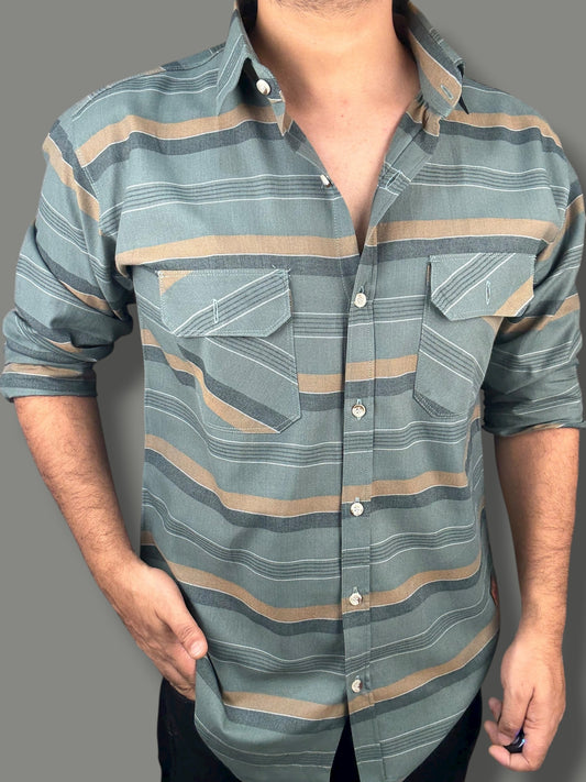 Premium Striped Shirt (M) ED1027